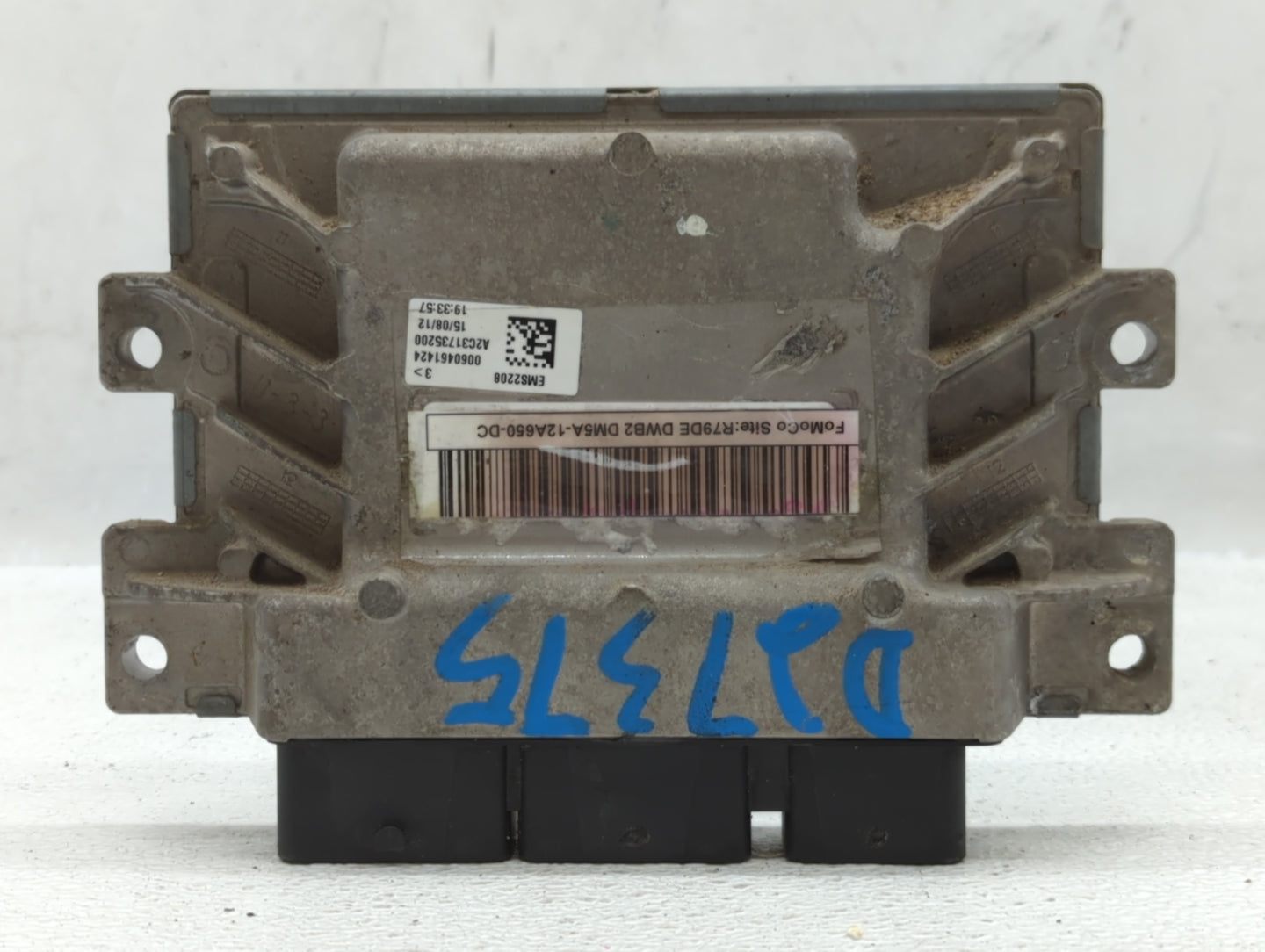 2013 Ford C-Max PCM Engine Control Computer ECU ECM PCU OEM P/N:A2C3173200 DM5A-12A650-DC, EMS2208 Fits OEM Used Auto Parts 