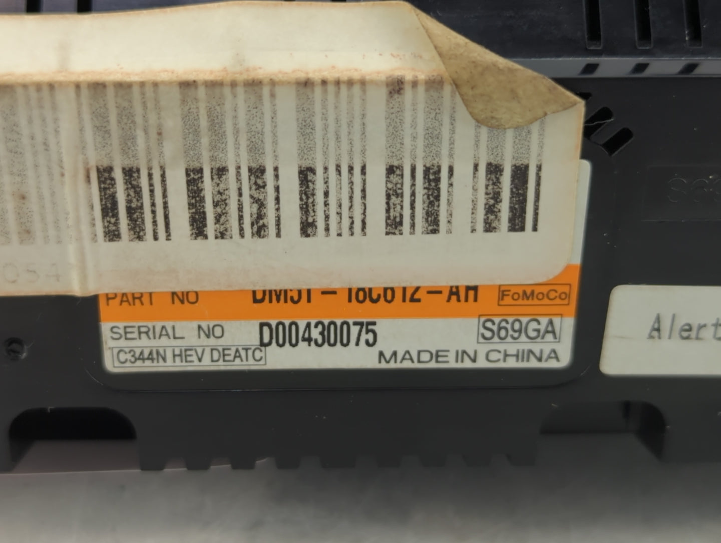 2013-2016 Ford C-Max Climate Control Module Temperature AC/Heater Replacement P/N:DM5T-18C612-AH Fits Fits 2013 2014 2015 20