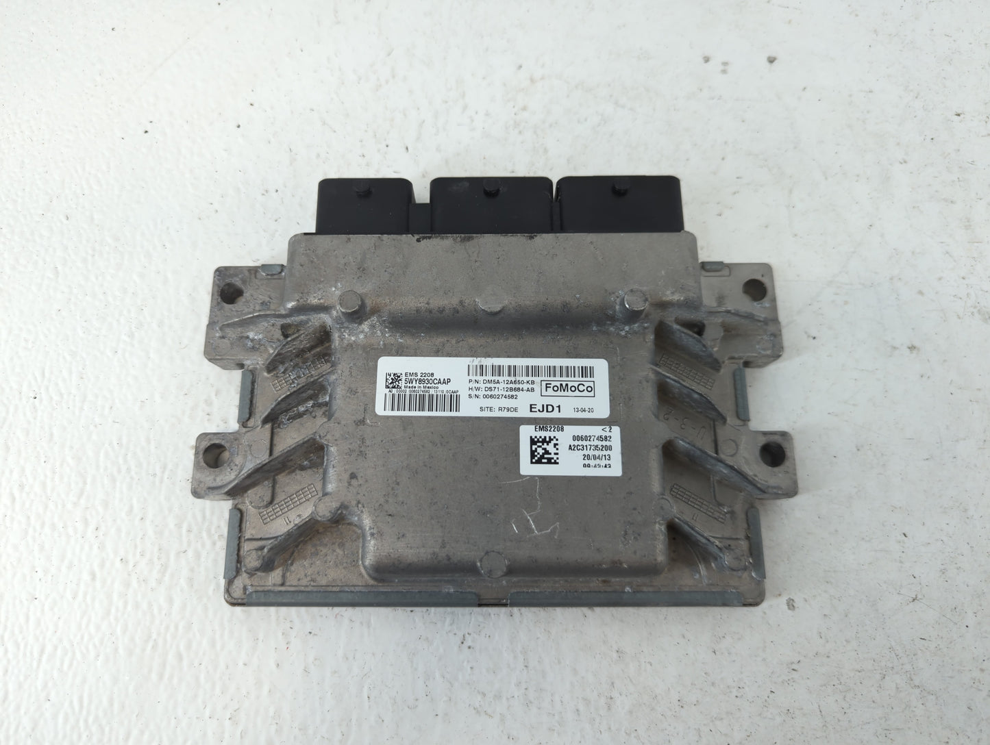 2013 Ford C-Max PCM Engine Control Computer ECU ECM PCU OEM P/N:DM5A-12A650-KB Fits OEM Used Auto Parts - Oemusedautoparts1.