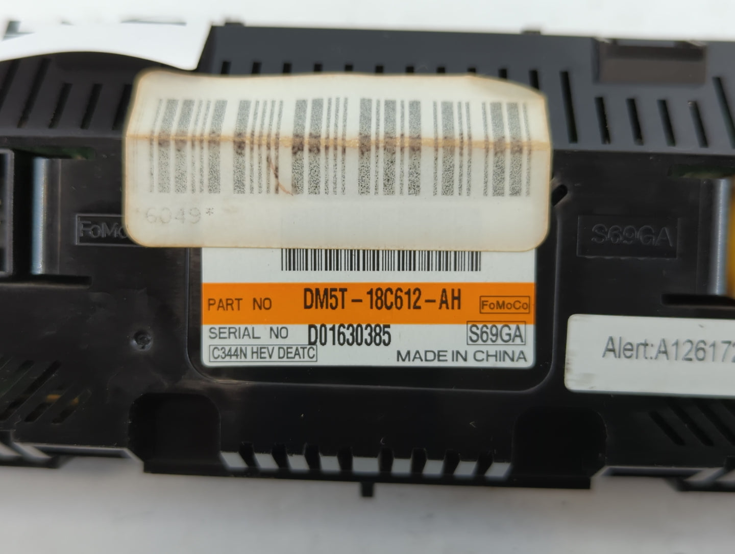 2013-2016 Ford C-Max Climate Control Module Temperature AC/Heater Replacement P/N:DM5T-18C612-AH Fits Fits 2013 2014 2015 20