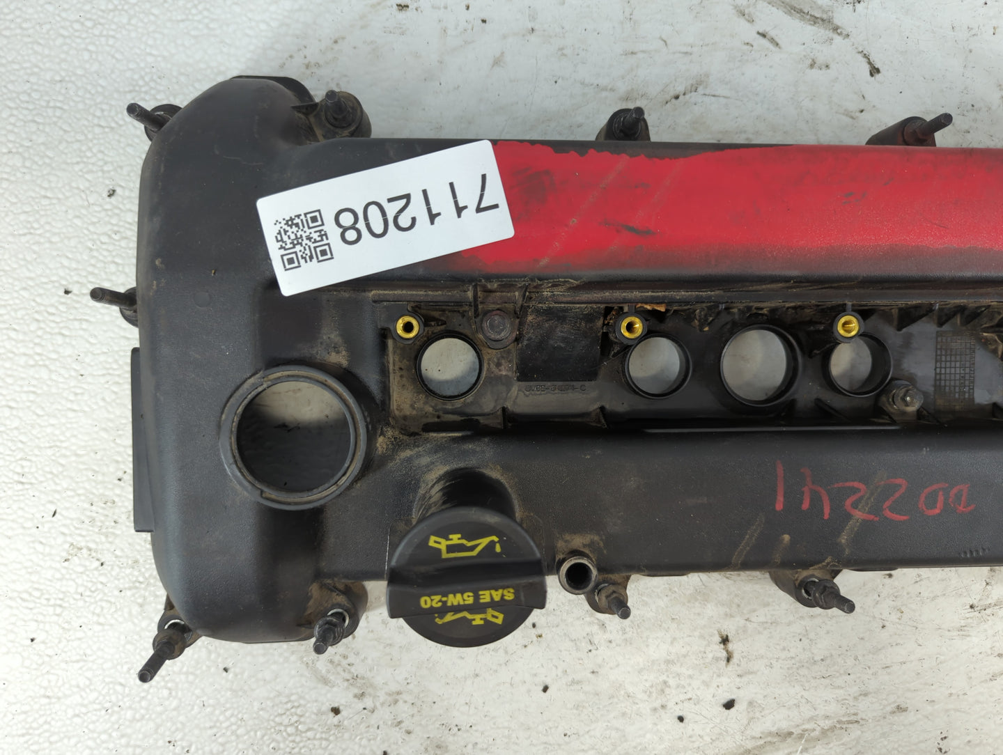 2013 Ford C-Max Driver Left Cylinder Head Valve Cover P/N:PA66-GF25-M15 Fits OEM Used Auto Parts - Oemusedautoparts1.com