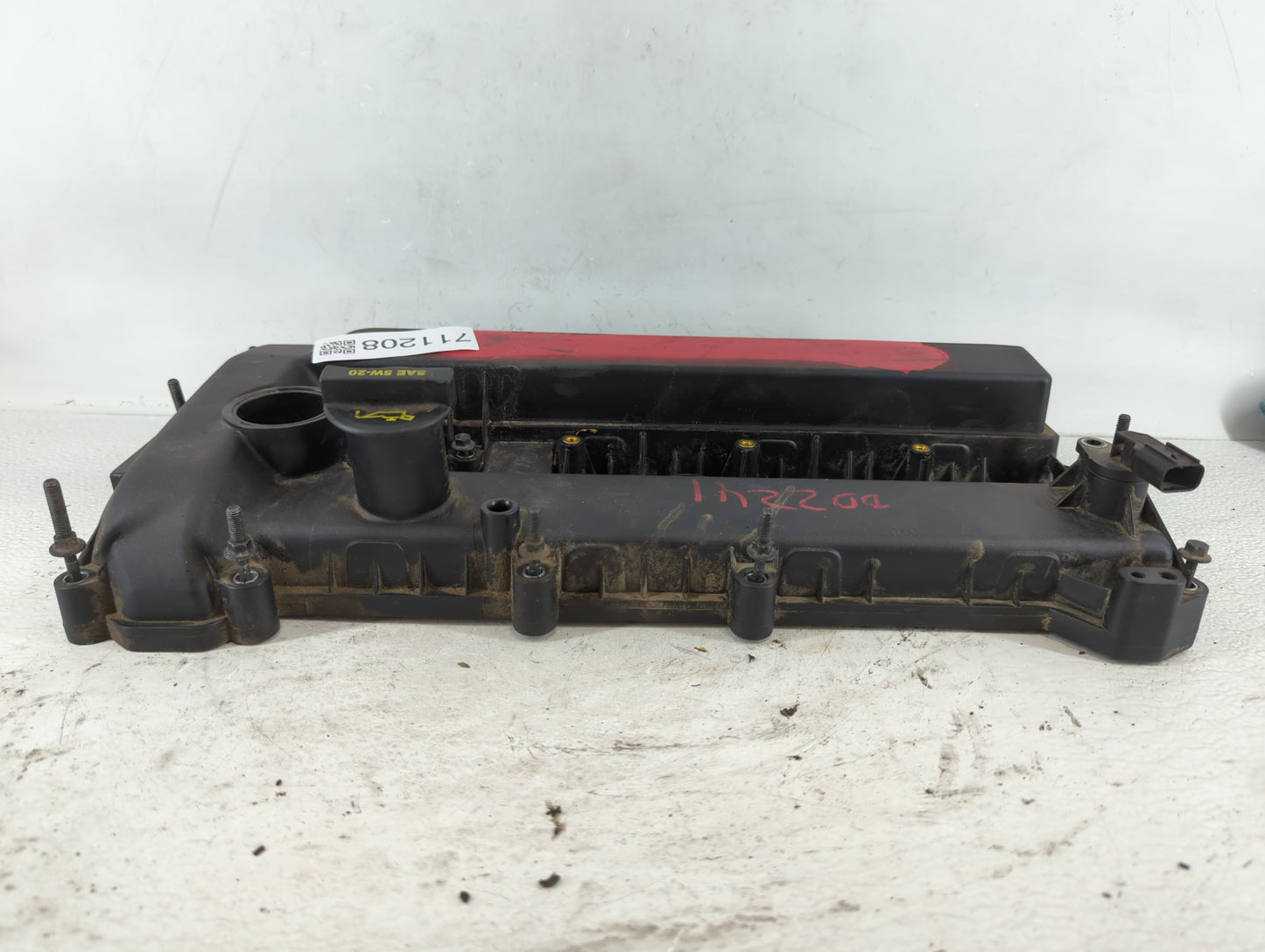 2013 Ford C-Max Driver Left Cylinder Head Valve Cover P/N:PA66-GF25-M15 Fits OEM Used Auto Parts - Oemusedautoparts1.com