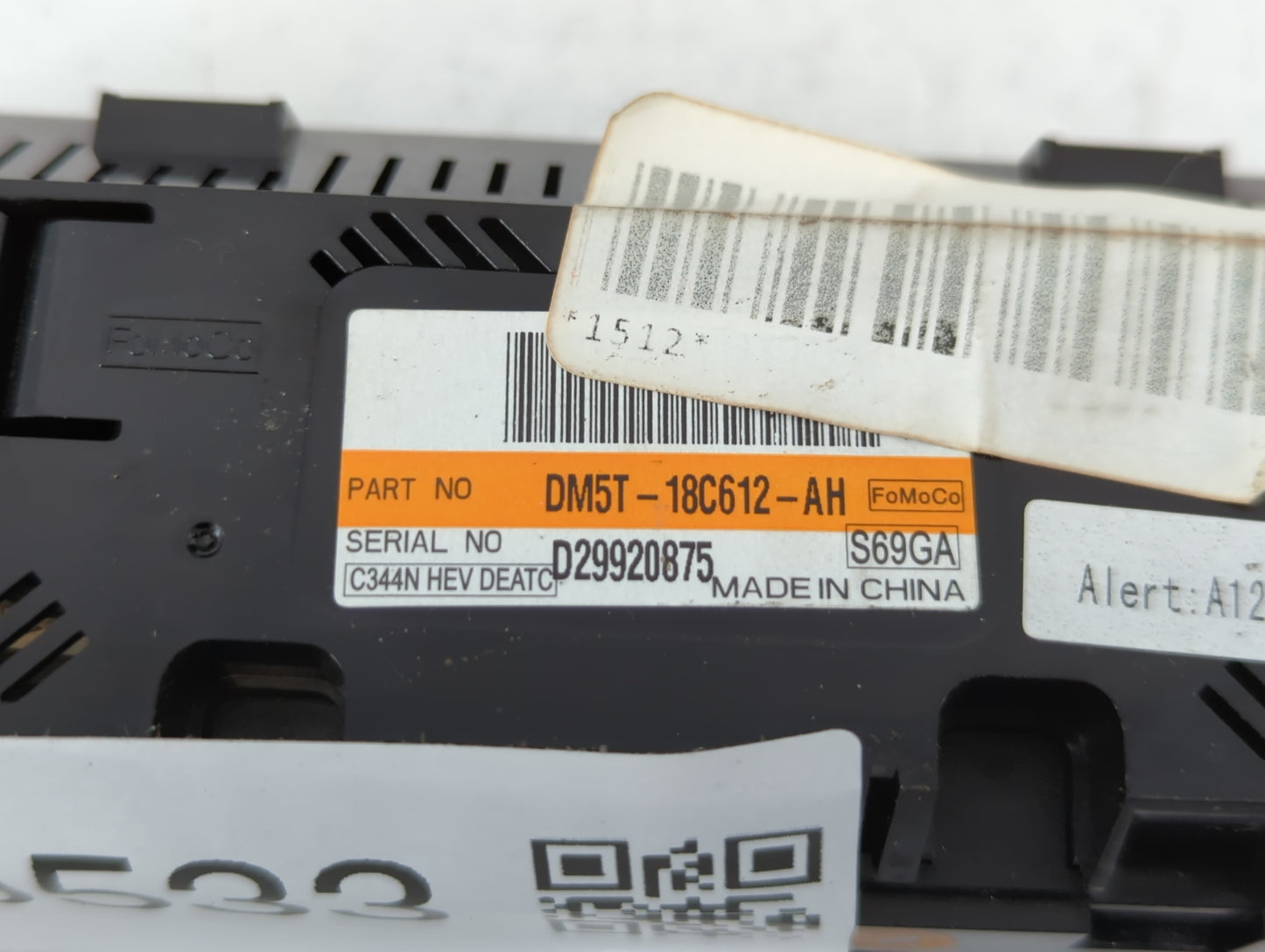 2013-2016 Ford C-Max Climate Control Module Temperature AC/Heater Replacement P/N:DM5T-18C612-AH Fits Fits 2013 2014 2015 20