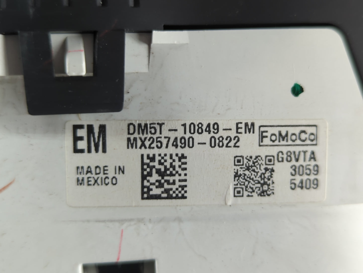 2013 Ford C-Max Instrument Cluster Speedometer Gauges P/N:MX257490-0822 DM5T-10849-EM Fits OEM Used Auto Parts - Oemusedauto