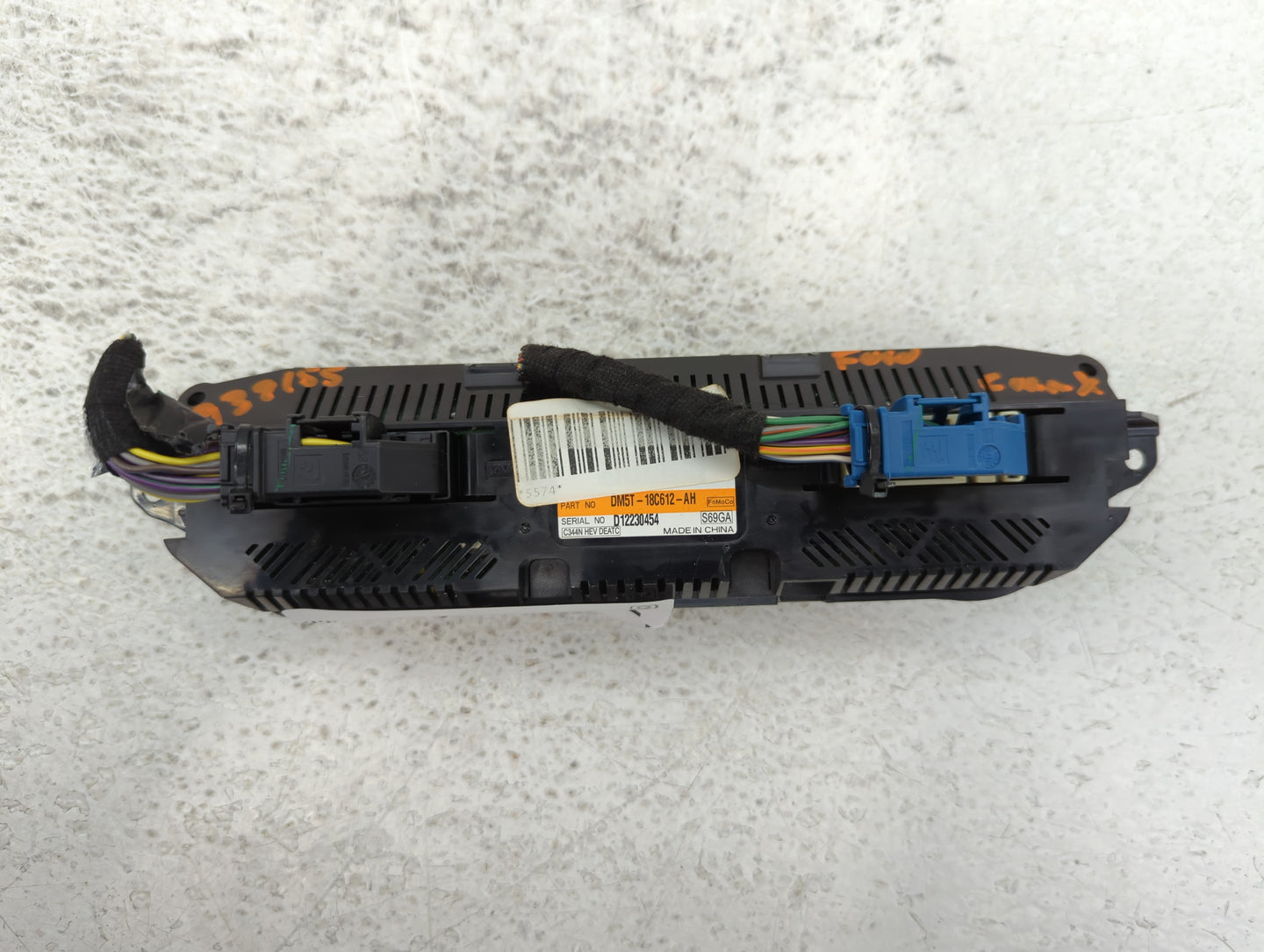 2013-2016 Ford C-Max Climate Control Module Temperature AC/Heater Replacement P/N:DM5T-18C612-AH Fits Fits 2013 2014 2015 20