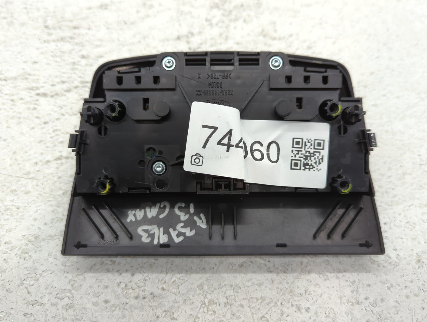 2013-2016 Ford C-Max Radio AM FM Cd Player Receiver Replacement P/N:PP-T20 03L0A, XXXX-18K811-XX Fits Fits 2013 2014 2015 20