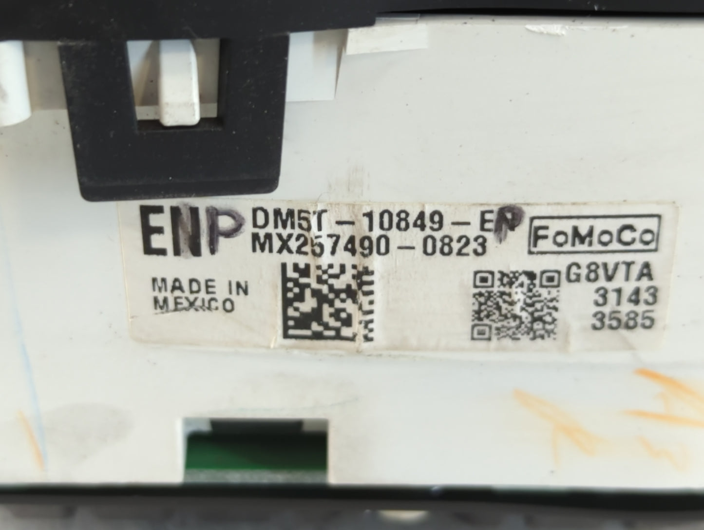 2013 Ford C-Max Instrument Cluster Speedometer Gauges P/N:MX257490-0823 DM5T-10849-EN Fits OEM Used Auto Parts - Oemusedauto