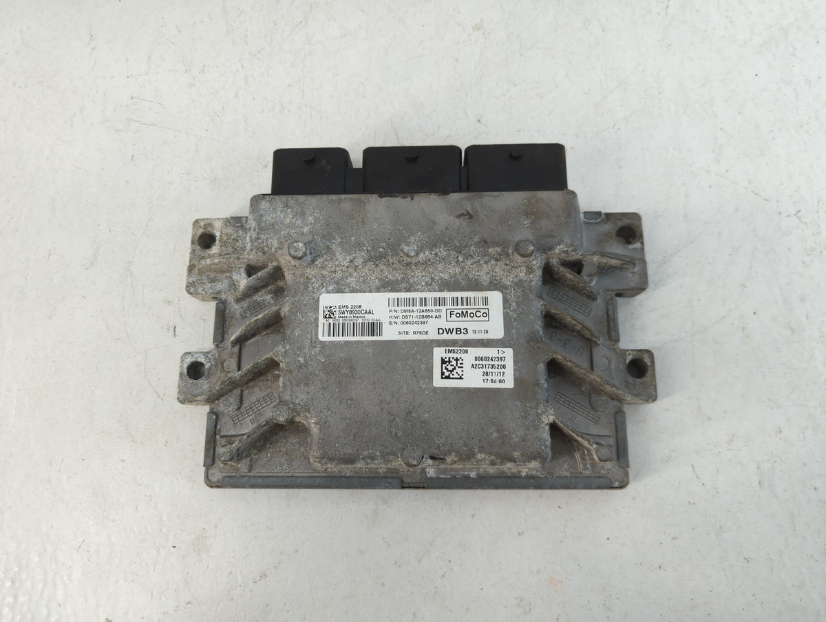 2013 Ford C-Max PCM Engine Control Computer ECU ECM PCU OEM P/N:DM5A-12A650-DD OEM Used Auto Parts - Oemusedautoparts1.com