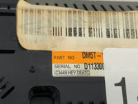 2013 Ford Cmax Climate Control Module Temperature AC/Heater Replacement P/N:DM5T Fits Fits 2014 2015 2016 OEM Used Auto Part