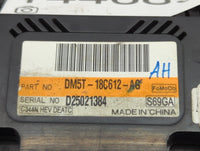 2013 Ford Cmax Climate Control Module Temperature AC/Heater Replacement P/N:DM5T-18C612-AG Fits Fits 2014 2015 2016 OEM Used