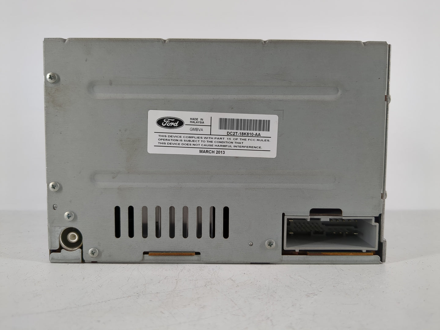 2013-2014 Ford E-250 Radio AM FM Cd Player Receiver Replacement P/N:DC2T-18K810-AA Fits Fits 2013 2014 2015 2016 2017 2018 2