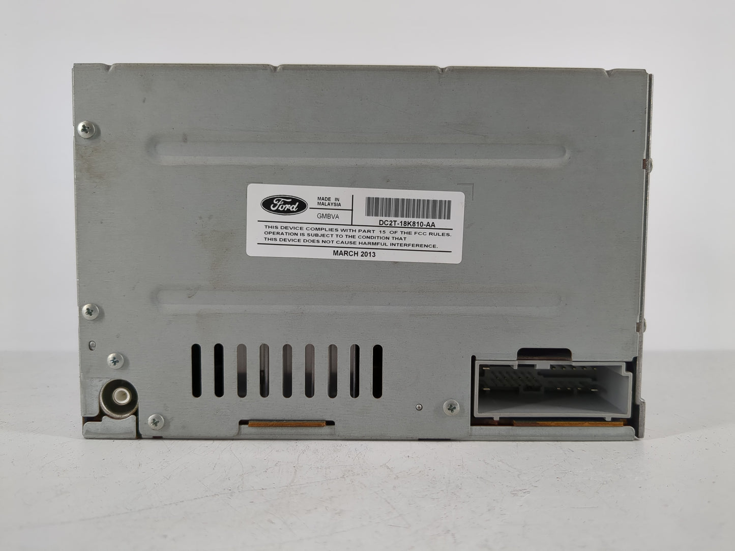 2013-2014 Ford E-250 Radio AM FM Cd Player Receiver Replacement P/N:DC2T-18K810-AA Fits Fits 2013 2014 2015 2016 2017 2018 2