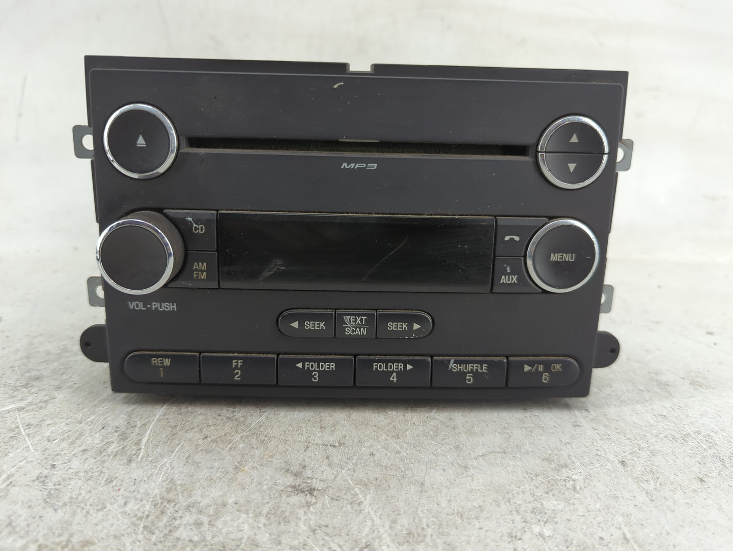 2013 Ford E150 Radio AM FM Cd Player Receiver Replacement P/N:BC2T-18C869-CB VIC0007748 Fits OEM Used Auto Parts - Oemusedau