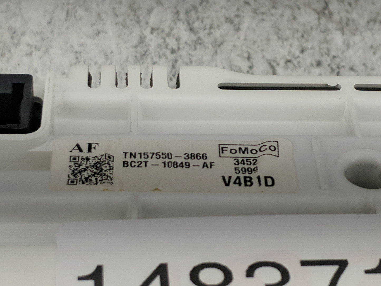 2013 Ford E250 Instrument Cluster Speedometer Gauges P/N:BC2T-10849-AF TN157550-3866 Miles: Fits Fits 2011 2012 OEM Used Aut