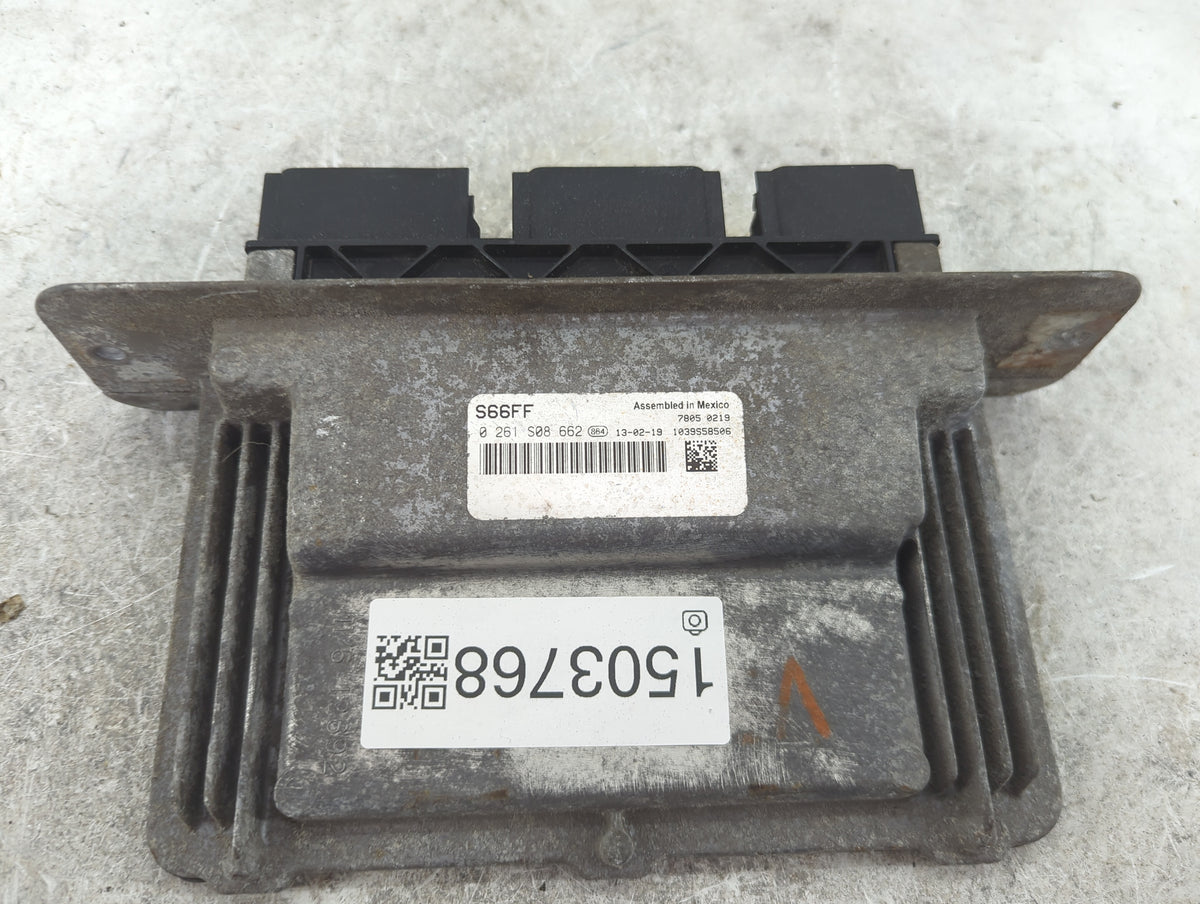 2013 Ford E250 PCM Engine Control Computer ECU ECM PCU OEM P/N:DC2A-12A650-EC 9C2A-12B684-AE, 0261S08662 Fits Fits 2014 OEM 