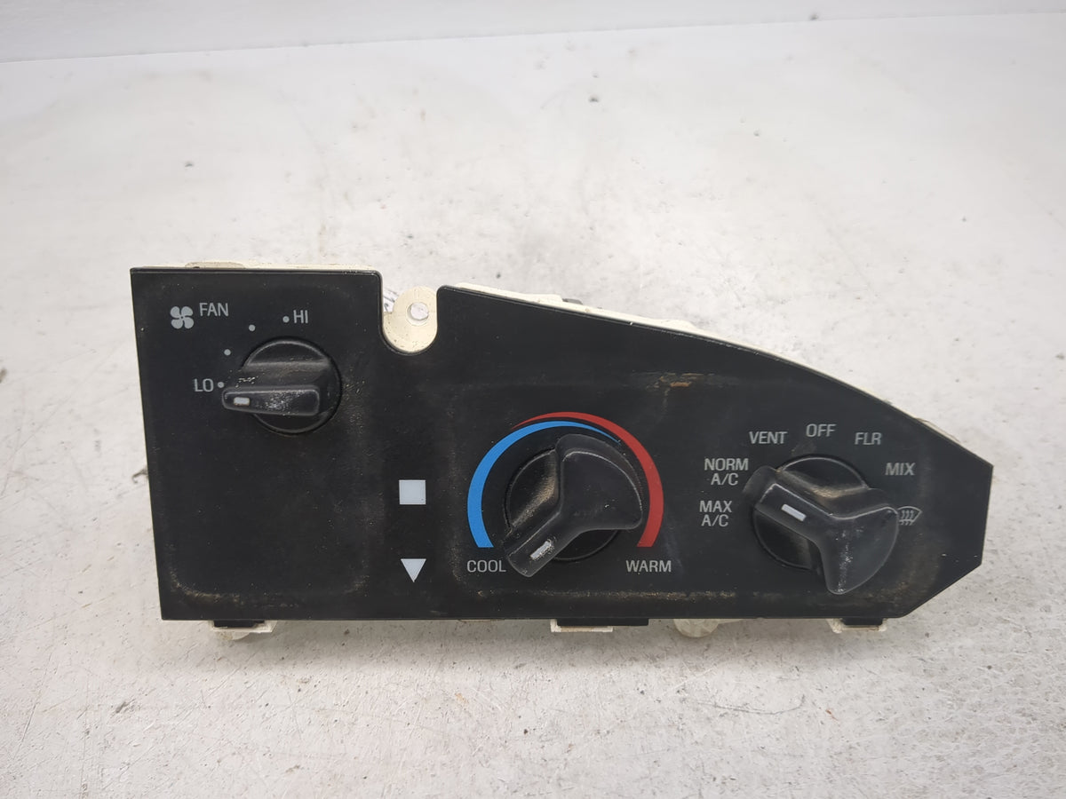 2013 Ford E250 Climate Control Module Temperature AC/Heater Replacement Fits OEM Used Auto Parts - Oemusedautoparts1.com