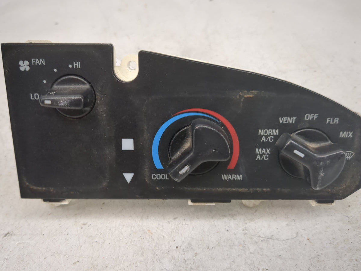 2013 Ford E250 Climate Control Module Temperature AC/Heater Replacement Fits OEM Used Auto Parts - Oemusedautoparts1.com