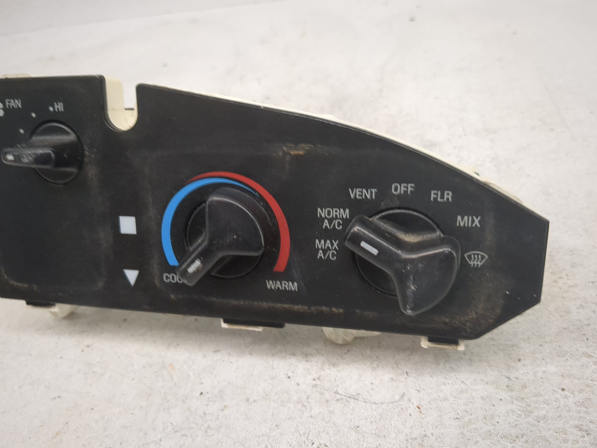 2013 Ford E250 Climate Control Module Temperature AC/Heater Replacement Fits OEM Used Auto Parts - Oemusedautoparts1.com