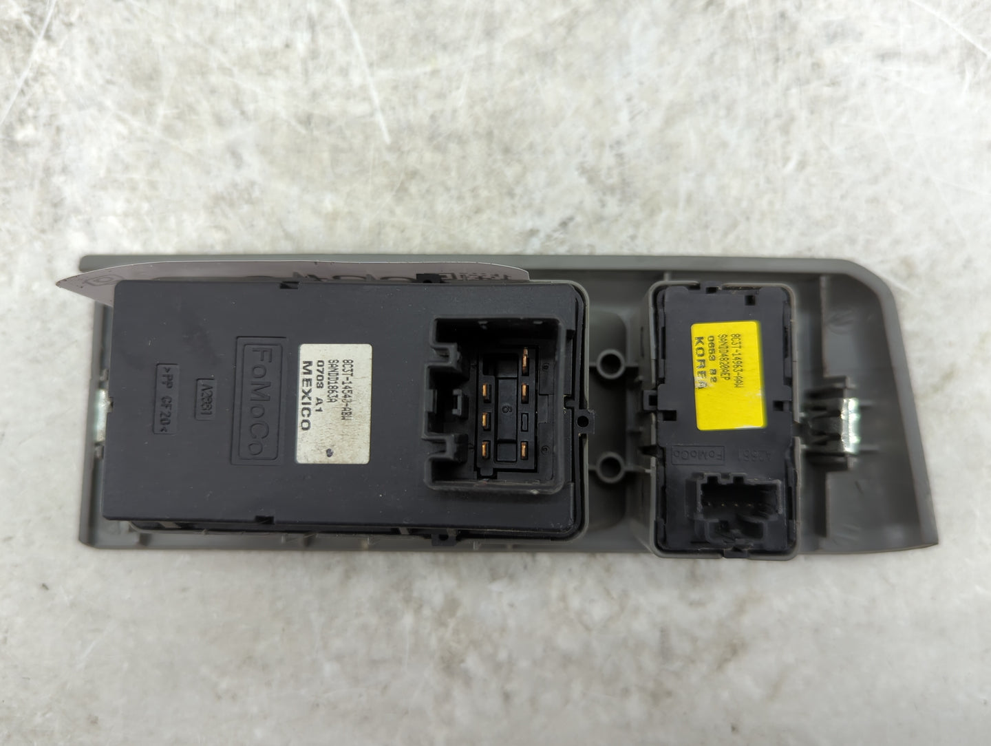 2013 Ford E350 Master Power Window Switch Replacement Driver Side Left P/N:8C3T-14554-BBW 8C3T-14963-AAW Fits OEM Used Auto 