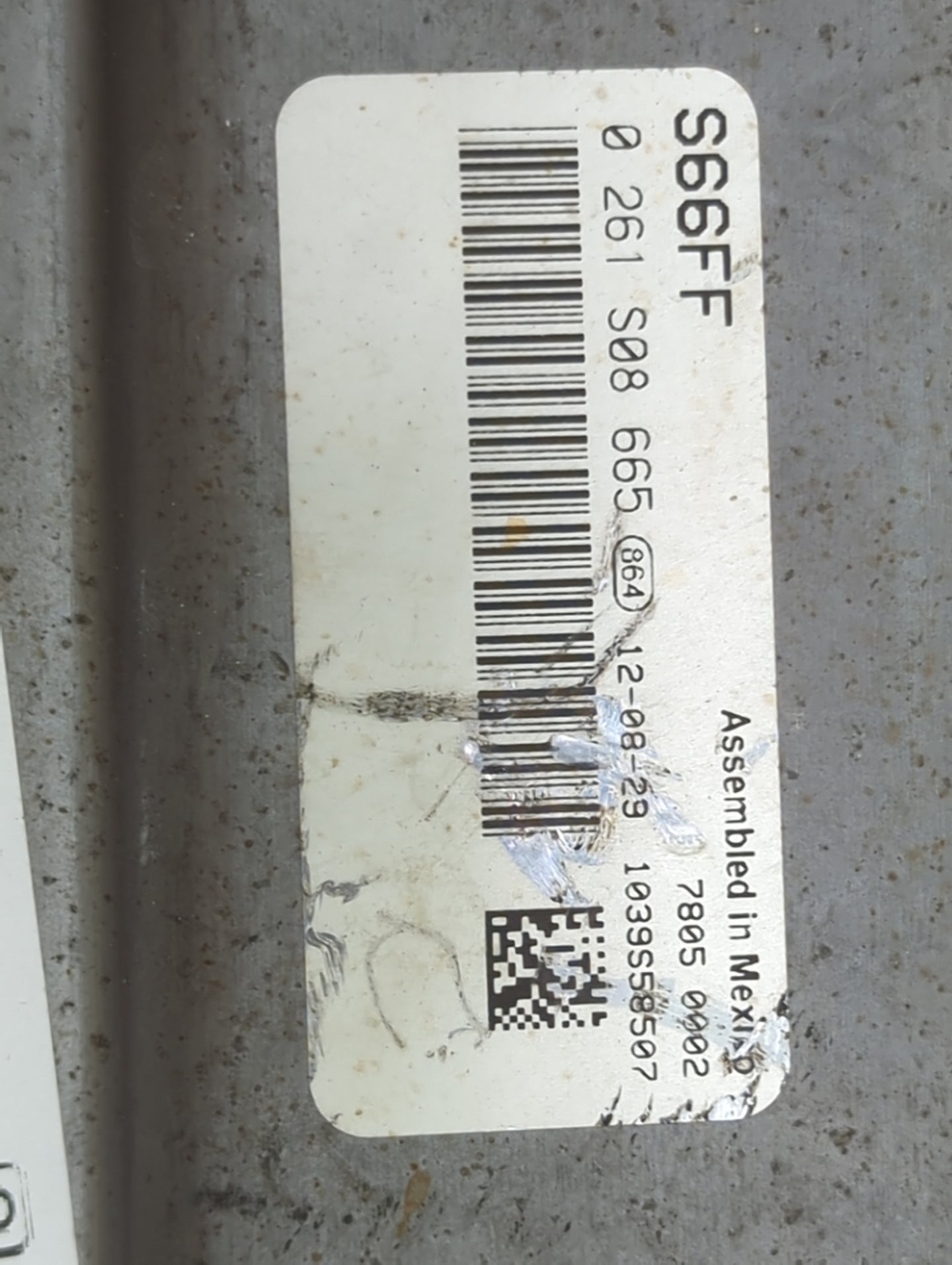 2013 Ford E350 PCM Engine Control Computer ECU ECM PCU OEM P/N:S66FF 0261S08665, 12692II/5 Fits OEM Used Auto Parts - Oemuse