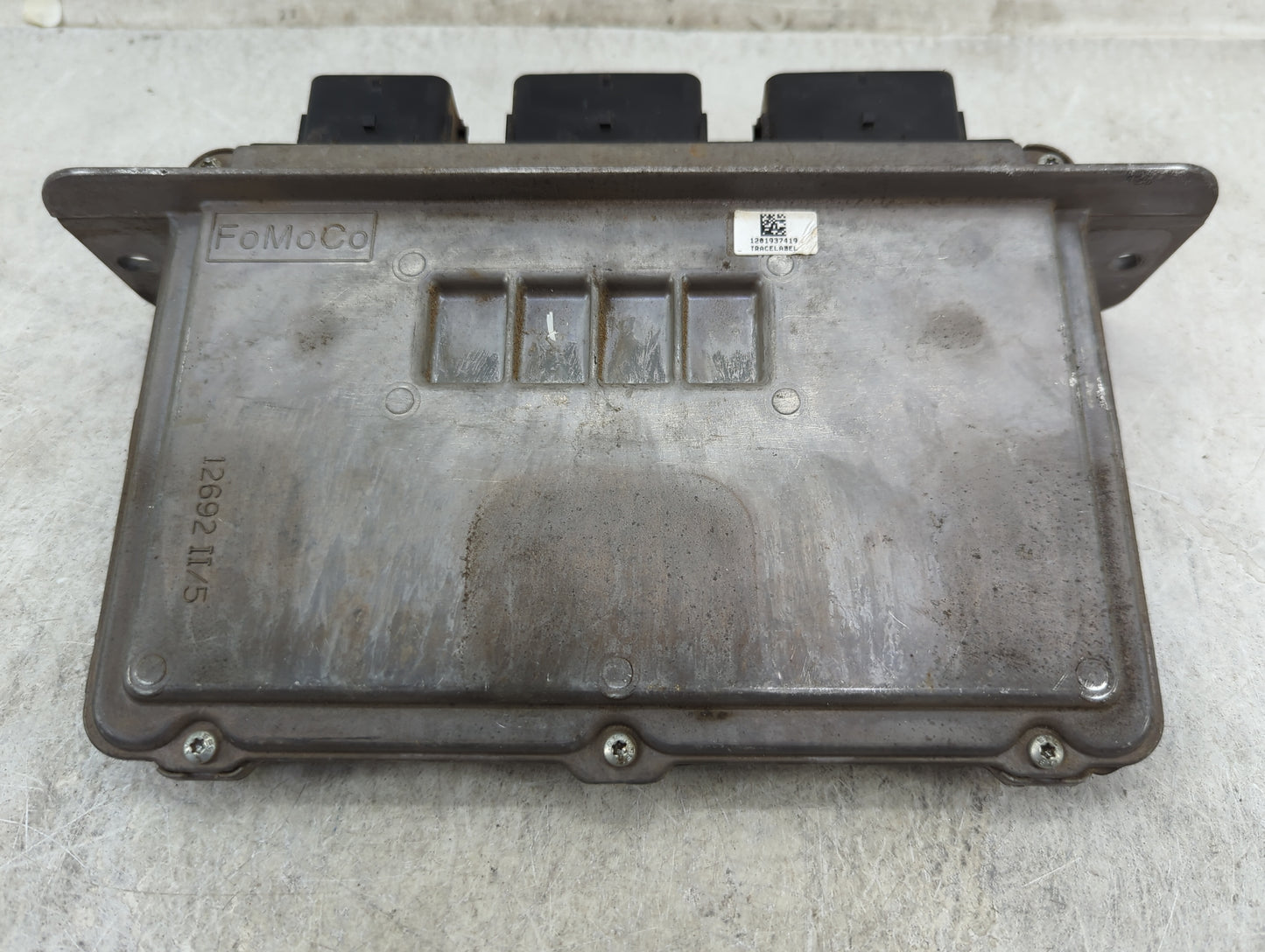 2013 Ford E350 PCM Engine Control Computer ECU ECM PCU OEM P/N:S66FF 0261S08665, 12692II/5 Fits OEM Used Auto Parts - Oemuse
