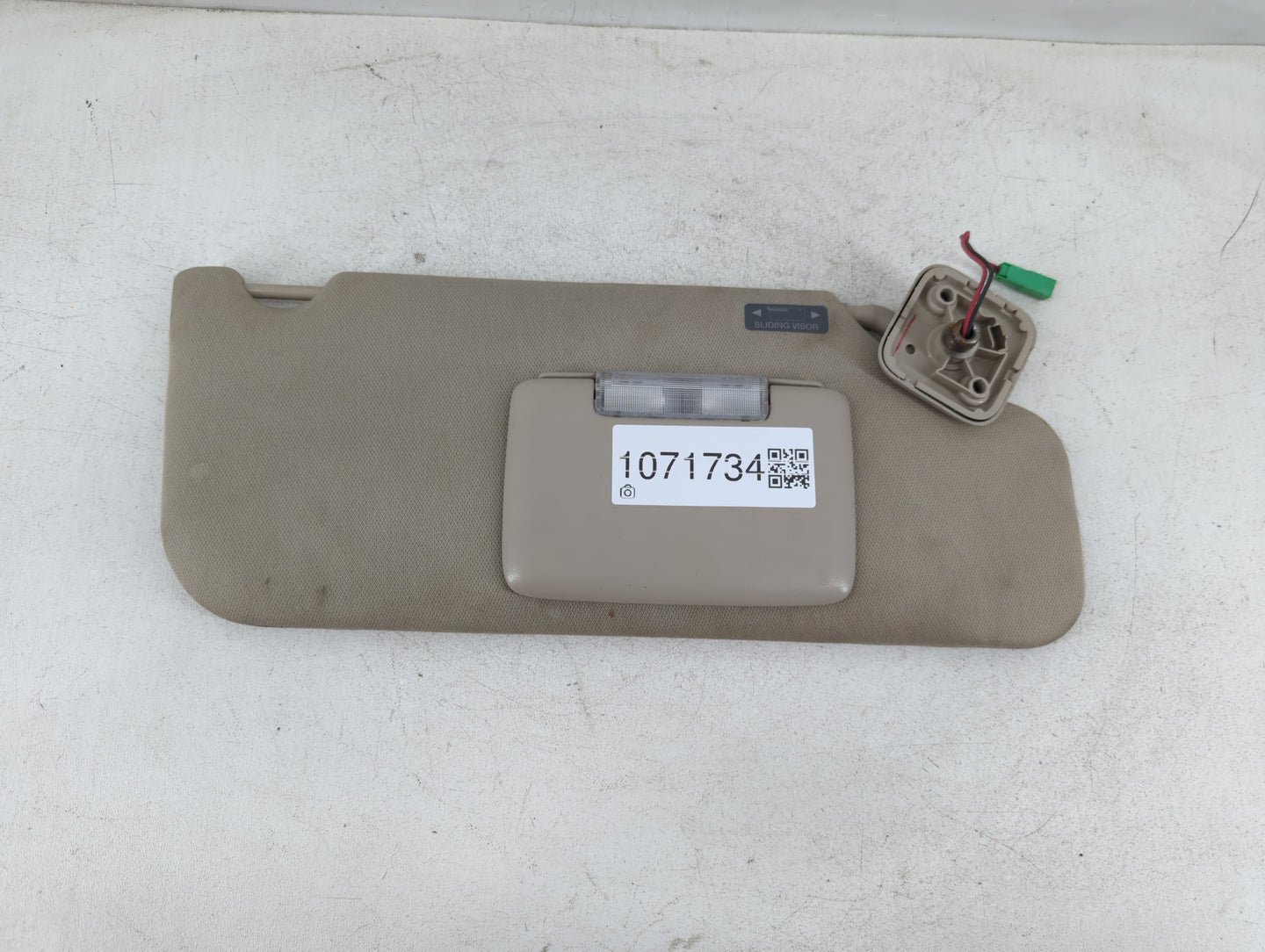 2011-2014 Ford Edge Sun Visor Shade Replacement Passenger Right Mirror Fits Fits 2011 2012 2013 2014 2015 OEM Used Auto Part