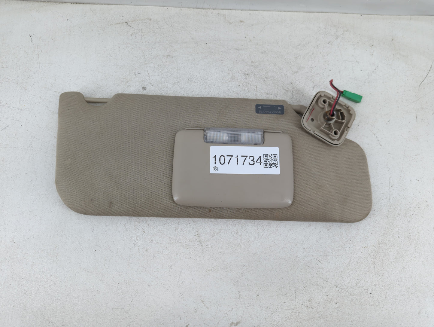 2011-2014 Ford Edge Sun Visor Shade Replacement Passenger Right Mirror Fits Fits 2011 2012 2013 2014 2015 OEM Used Auto Part