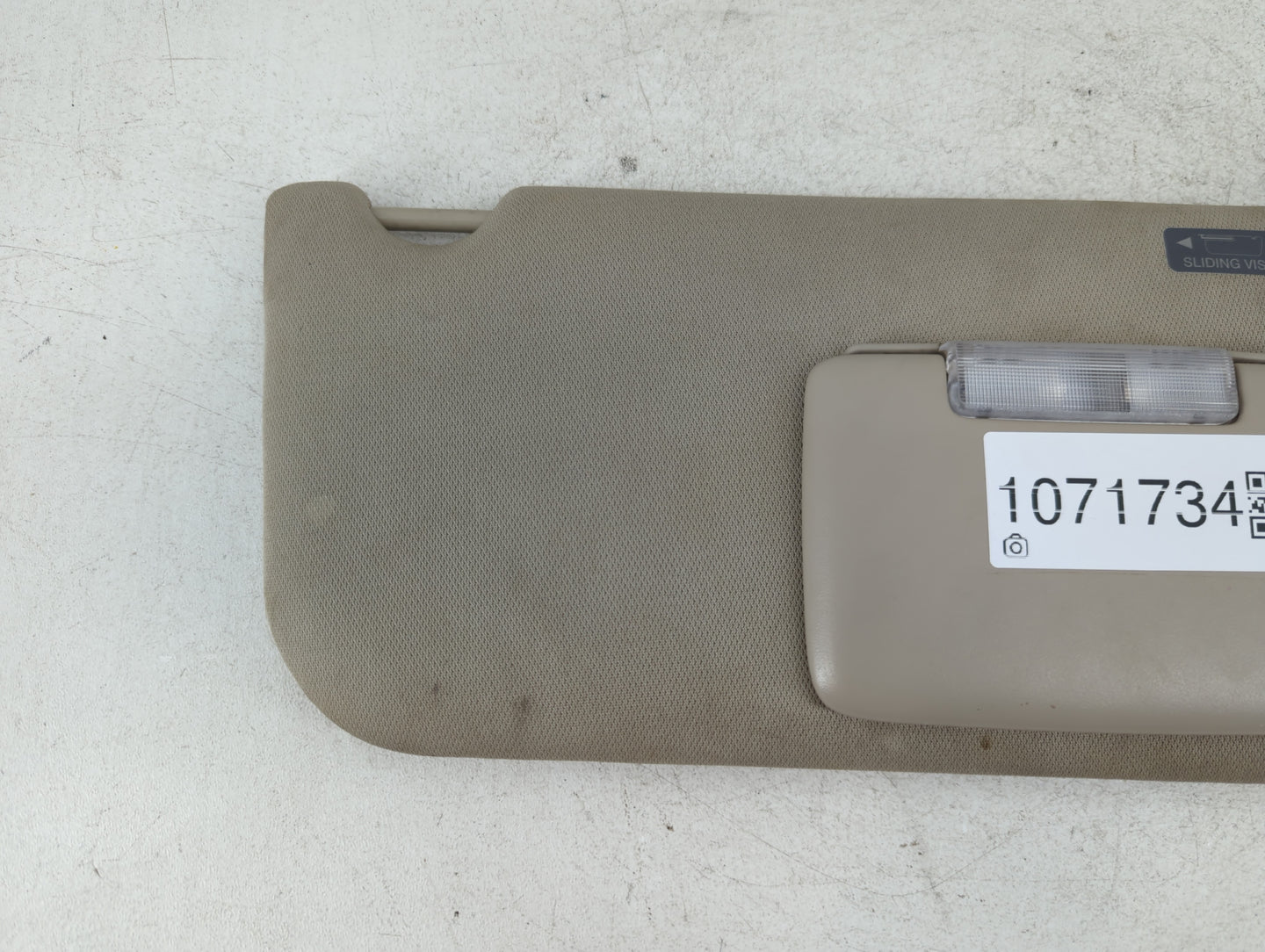 2011-2014 Ford Edge Sun Visor Shade Replacement Passenger Right Mirror Fits Fits 2011 2012 2013 2014 2015 OEM Used Auto Part