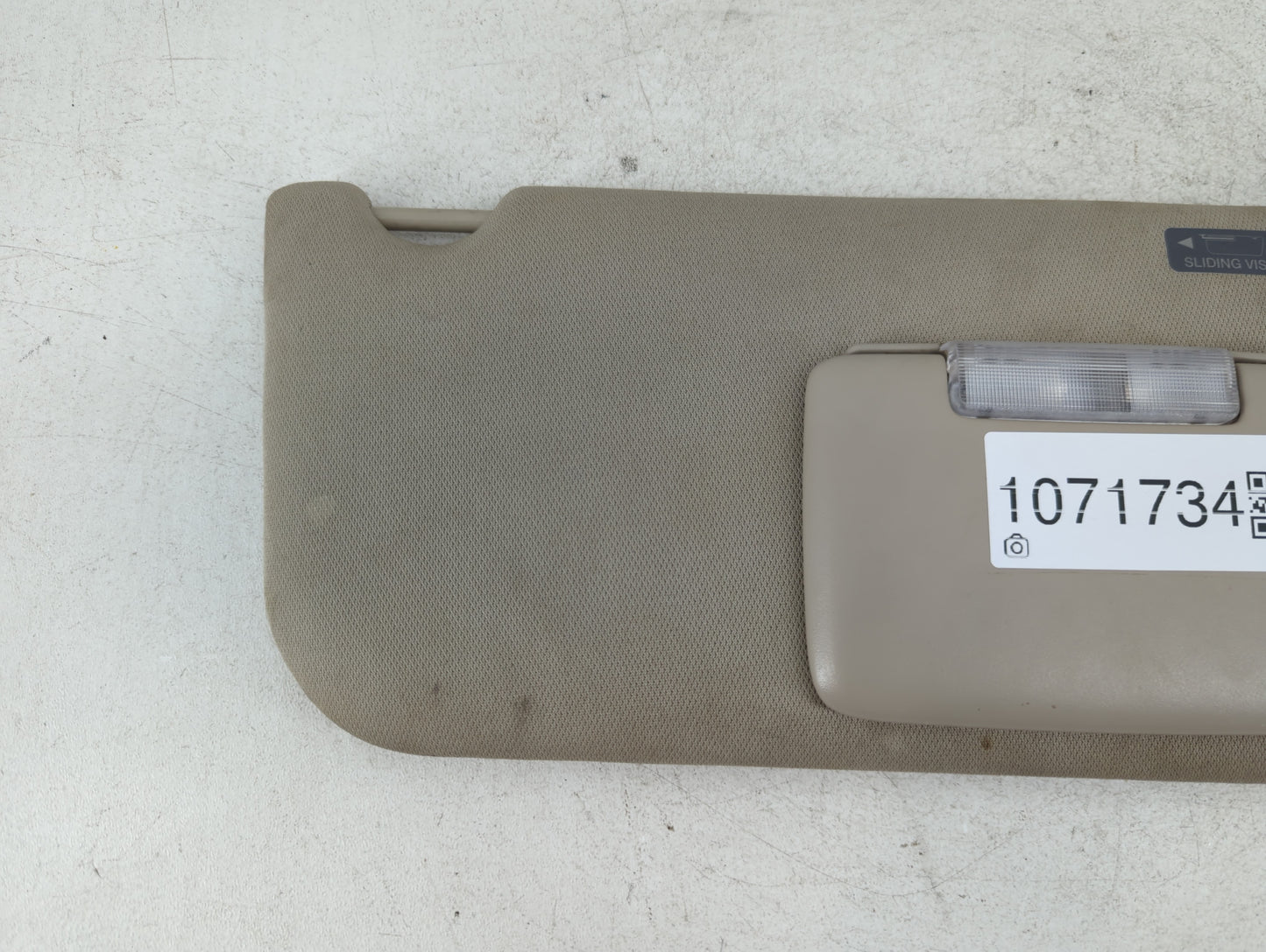 2011-2014 Ford Edge Sun Visor Shade Replacement Passenger Right Mirror Fits Fits 2011 2012 2013 2014 2015 OEM Used Auto Part