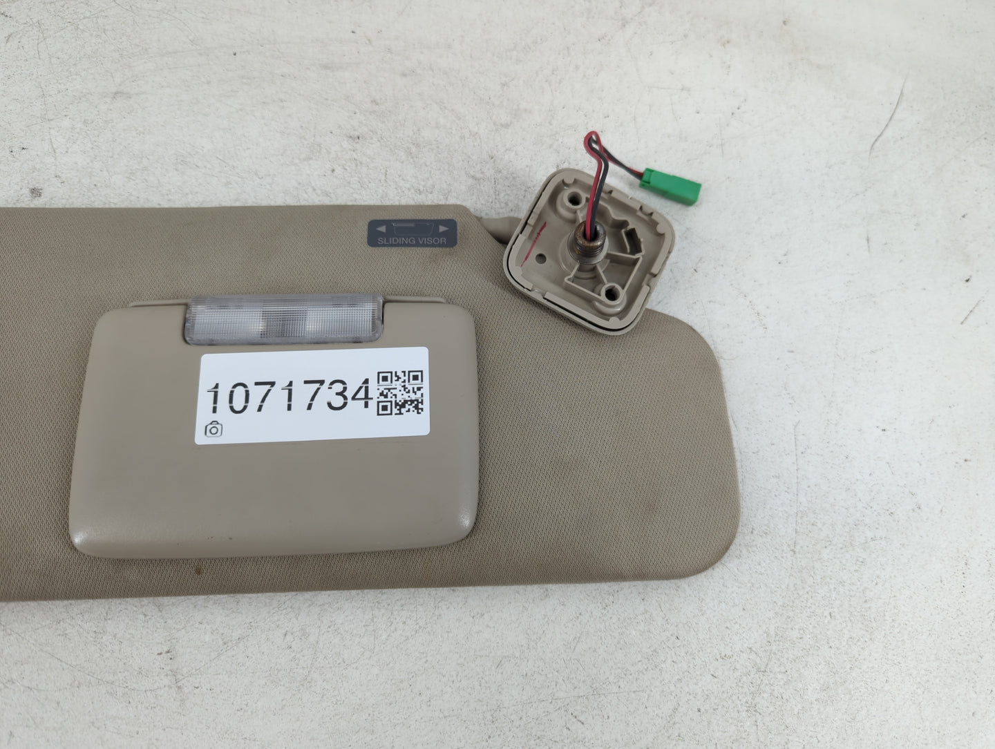 2011-2014 Ford Edge Sun Visor Shade Replacement Passenger Right Mirror Fits Fits 2011 2012 2013 2014 2015 OEM Used Auto Part