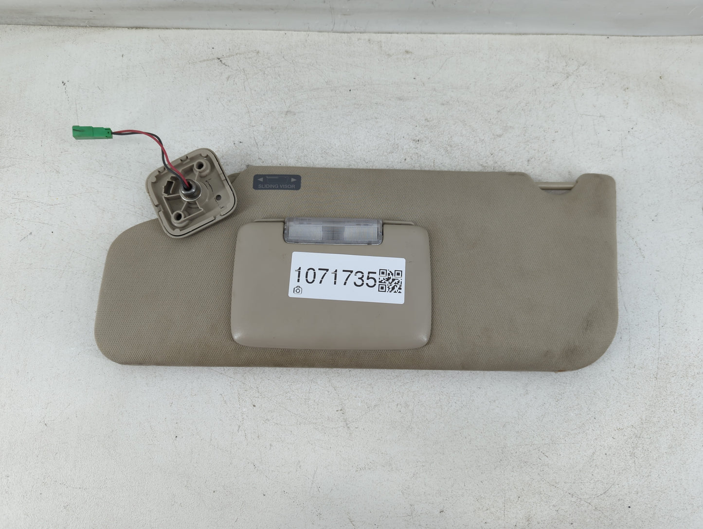 2011-2014 Ford Edge Sun Visor Shade Replacement Driver Left Mirror Fits Fits 2011 2012 2013 2014 OEM Used Auto Parts - Oemus