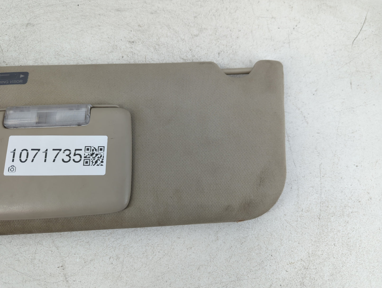 2011-2014 Ford Edge Sun Visor Shade Replacement Driver Left Mirror Fits Fits 2011 2012 2013 2014 OEM Used Auto Parts - Oemus