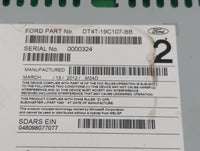 2013-2014 Ford Edge Radio AM FM Cd Player Receiver Replacement P/N:DT4T-19C107-CB DT4T-19C107-BB Fits Fits 2013 2014 OEM Use