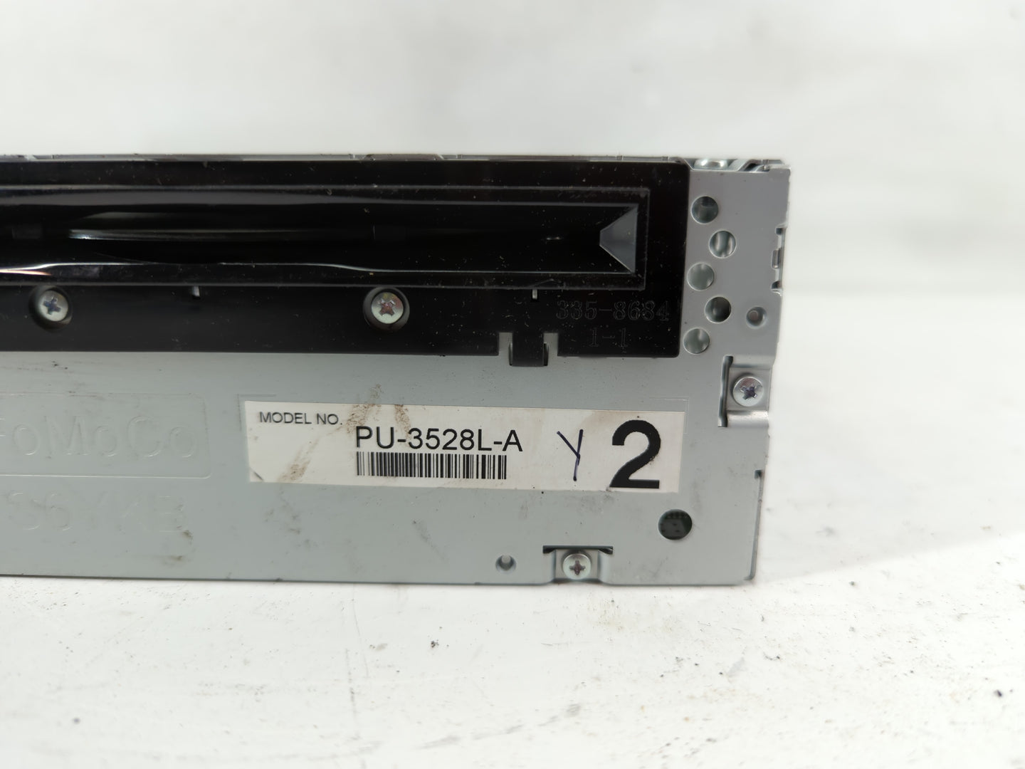 2013-2014 Ford Edge Radio AM FM Cd Player Receiver Replacement P/N:DT4T-19C107-BB Fits Fits 2013 2014 OEM Used Auto Parts - 