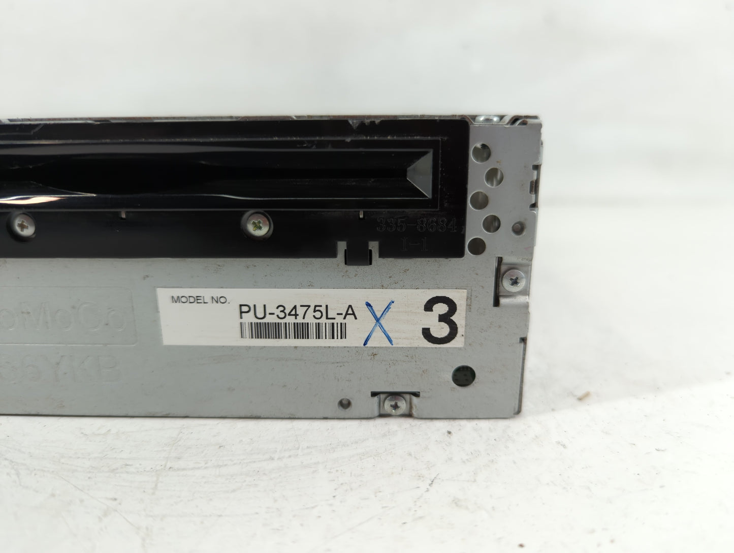 2013 Ford Edge Radio AM FM Cd Player Receiver Replacement P/N:DT4T-19C107-CA Fits OEM Used Auto Parts - Oemusedautoparts1.co