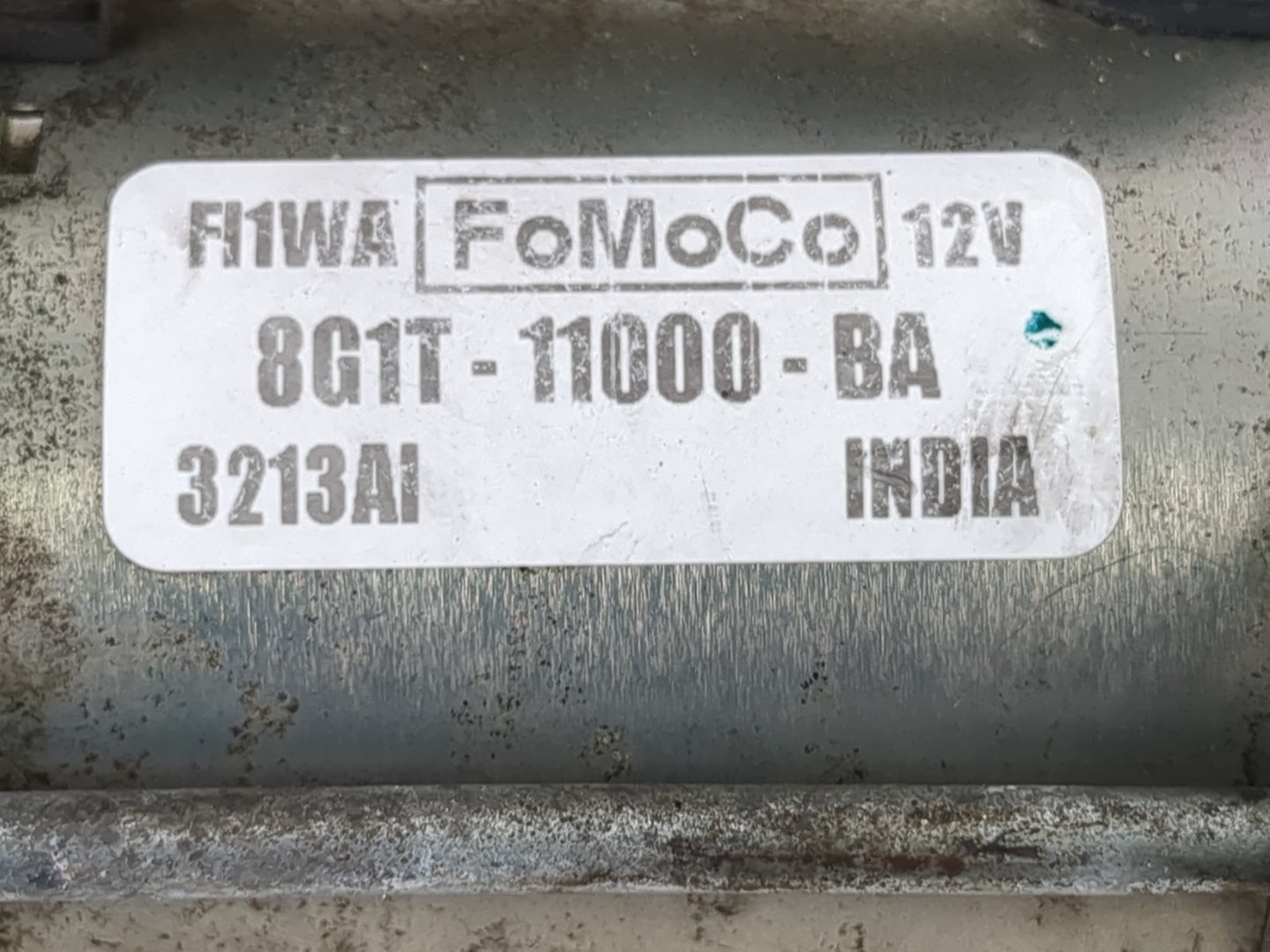 2007-2018 Ford Edge Car Starter Motor Solenoid OEM P/N:8G1T-11000-BA Fits OEM Used Auto Parts - Oemusedautoparts1.com