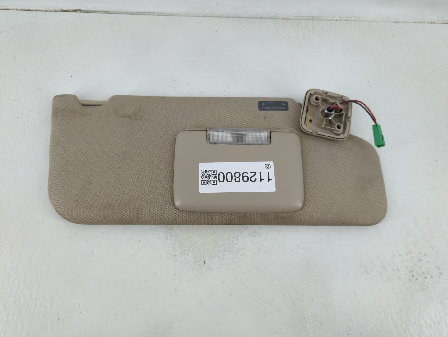 2011-2014 Ford Edge Sun Visor Shade Replacement Passenger Right Mirror Fits Fits 2011 2012 2013 2014 2015 OEM Used Auto Part