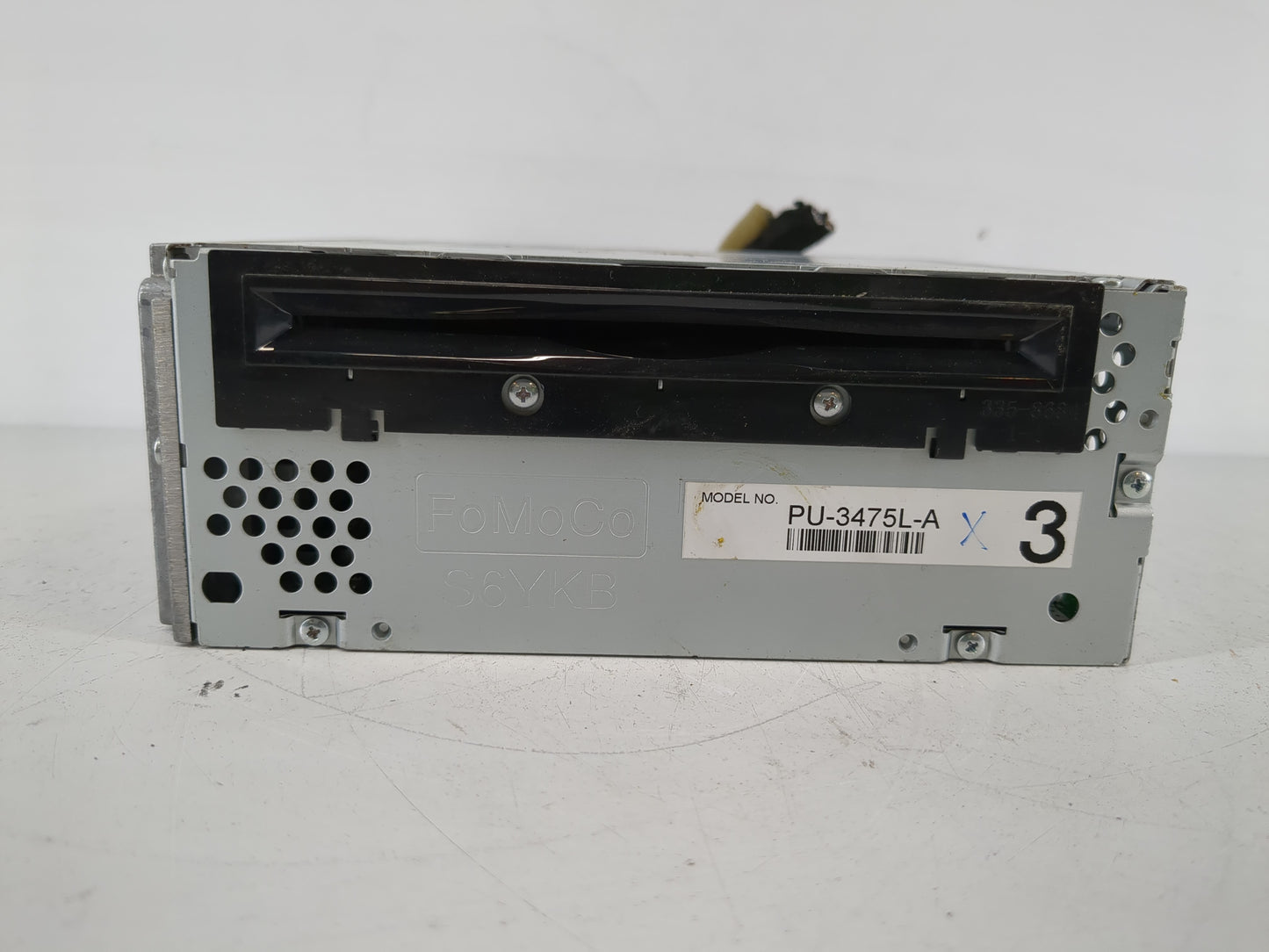 2013 Ford Edge Radio AM FM Cd Player Receiver Replacement P/N:DT4T-19C107-CA Fits OEM Used Auto Parts - Oemusedautoparts1.co