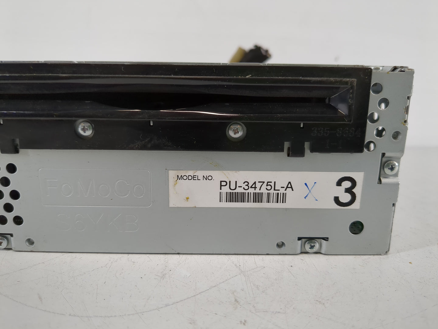 2013 Ford Edge Radio AM FM Cd Player Receiver Replacement P/N:DT4T-19C107-CA Fits OEM Used Auto Parts - Oemusedautoparts1.co