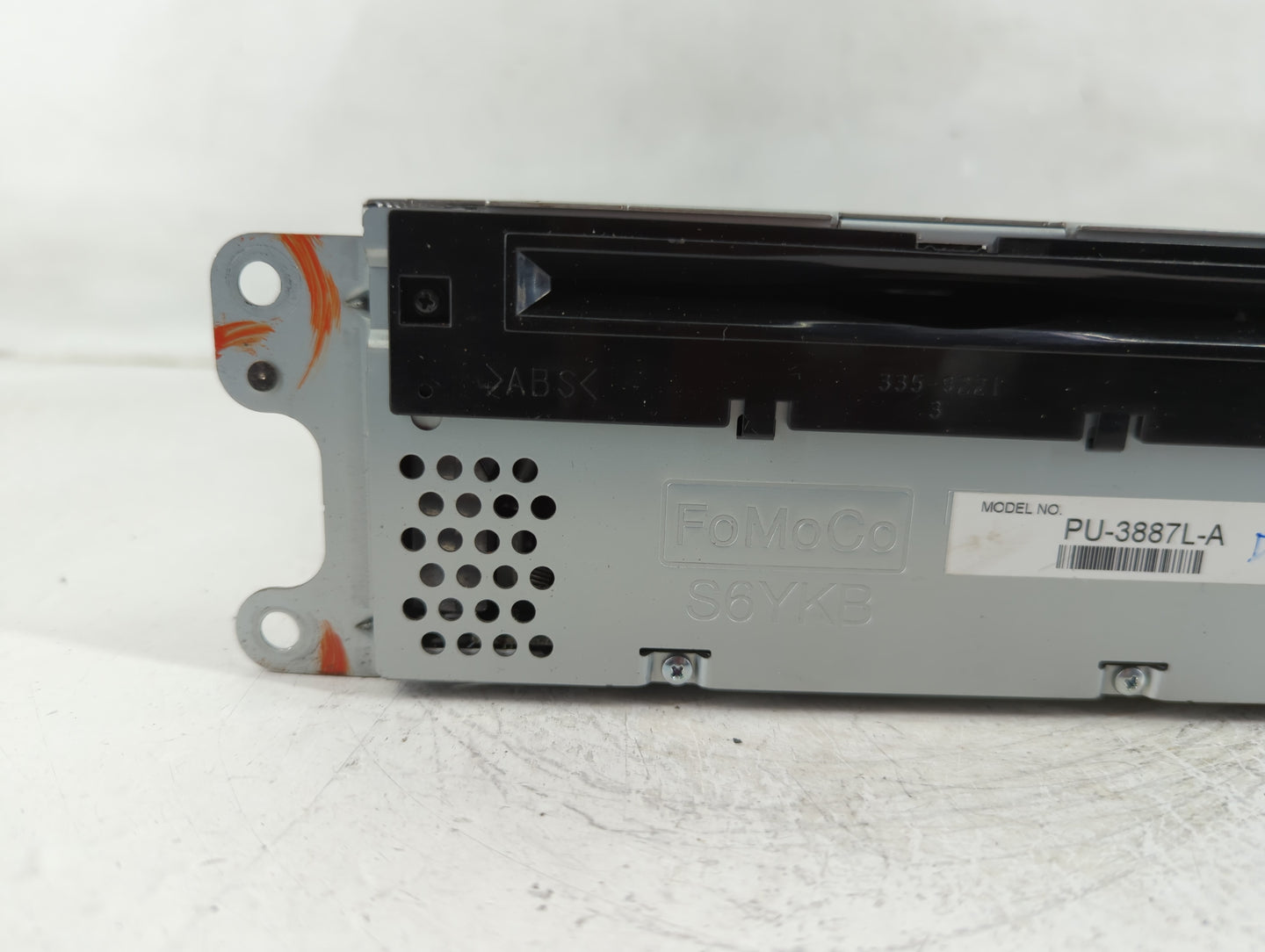 2013 Ford Edge Radio AM FM Cd Player Receiver Replacement P/N:PU-3887L-A DT4T19C107FA Fits OEM Used Auto Parts - Oemusedauto