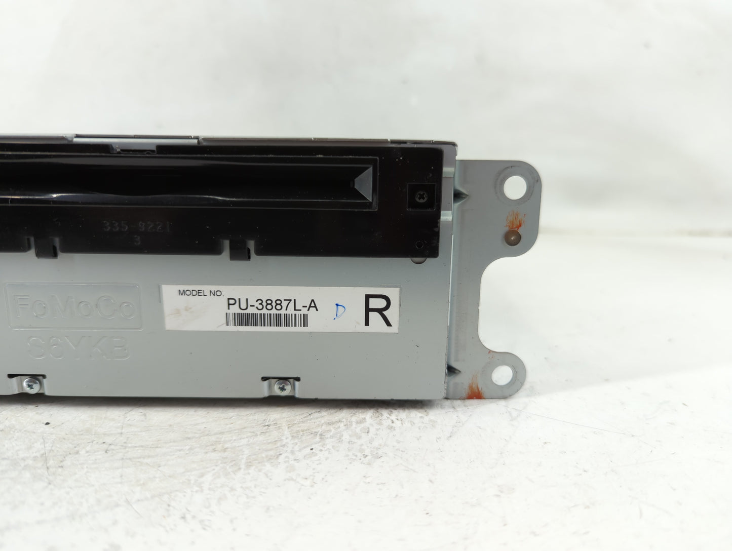 2013 Ford Edge Radio AM FM Cd Player Receiver Replacement P/N:PU-3887L-A DT4T19C107FA Fits OEM Used Auto Parts - Oemusedauto