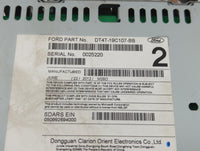 2013 Ford Edge Radio AM FM Cd Player Receiver Replacement P/N:DT4T-19C107-BB Fits OEM Used Auto Parts - Oemusedautoparts1.co