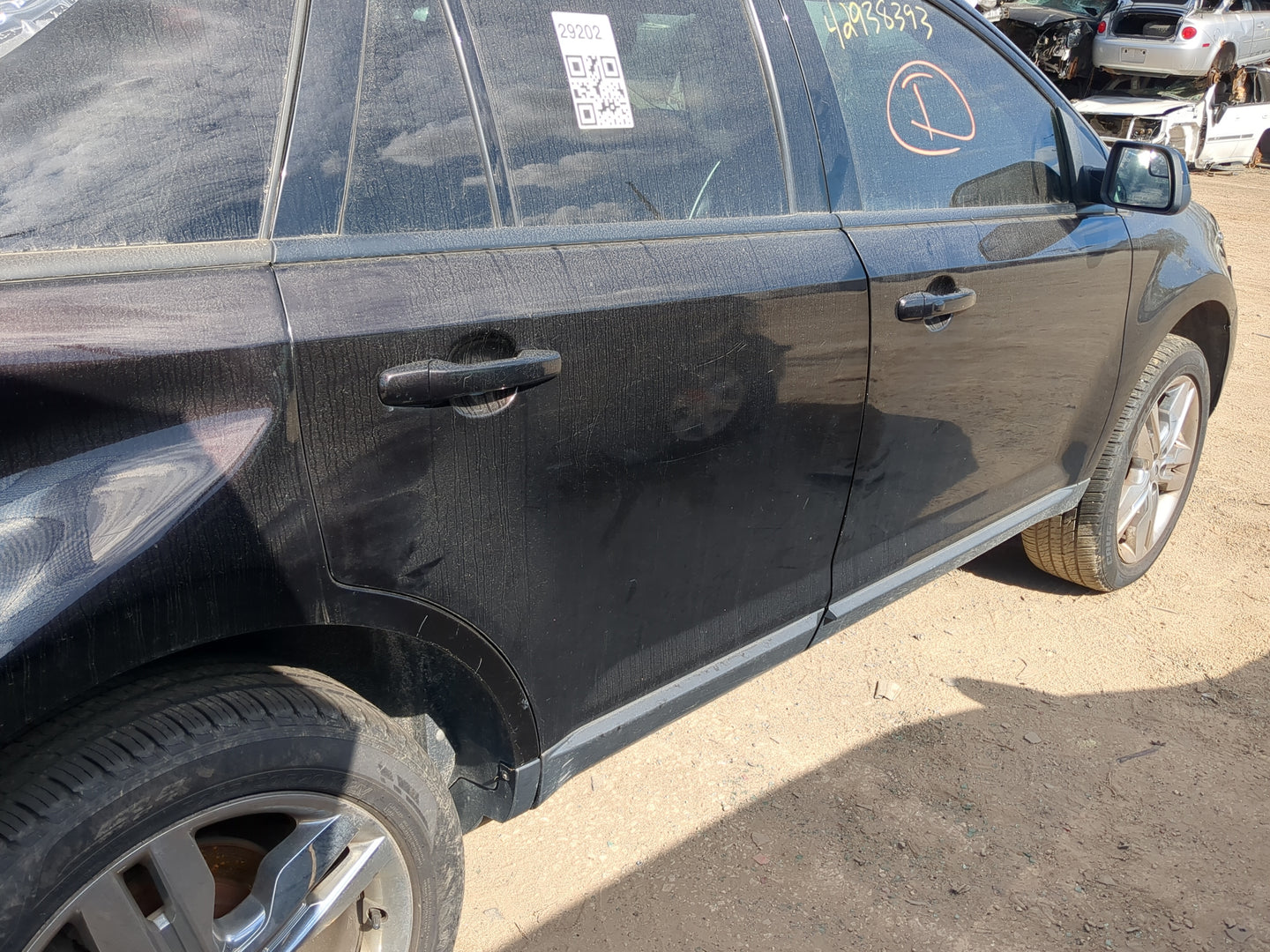 2011-2014 Ford Edge Passenger Rear Door Oem - Oemusedautoparts1.com
