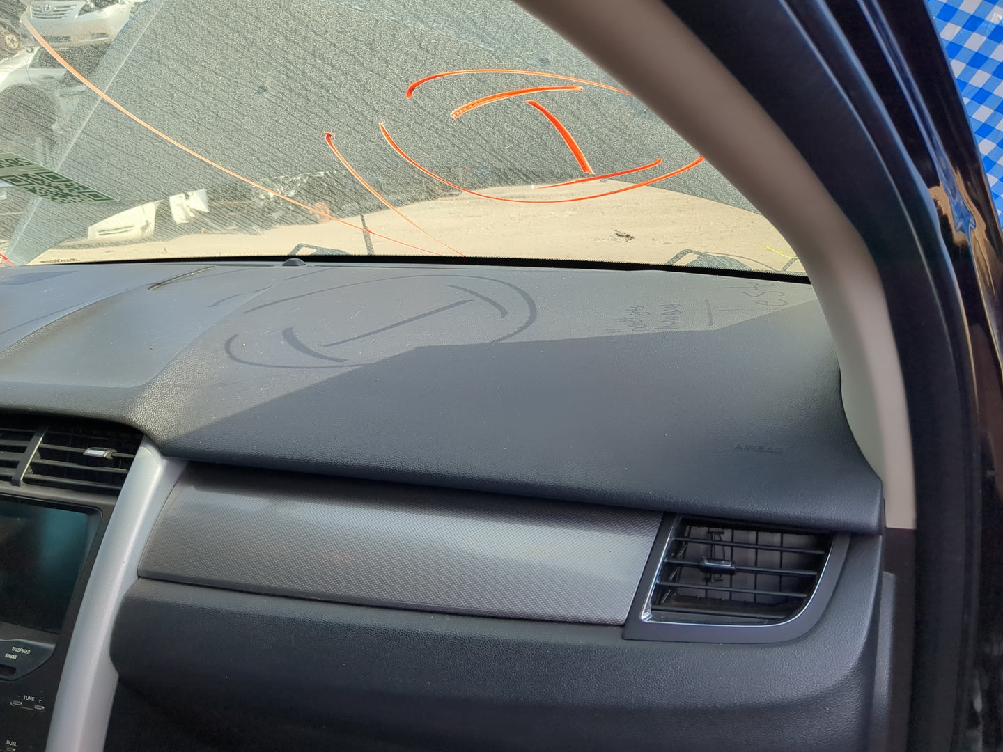 2011-2014 Ford Edge Air Bag Passenger Right Dashboard OEM Fits Fits 2011 2012 2013 2014 OEM Used Auto Parts - Oemusedautopar
