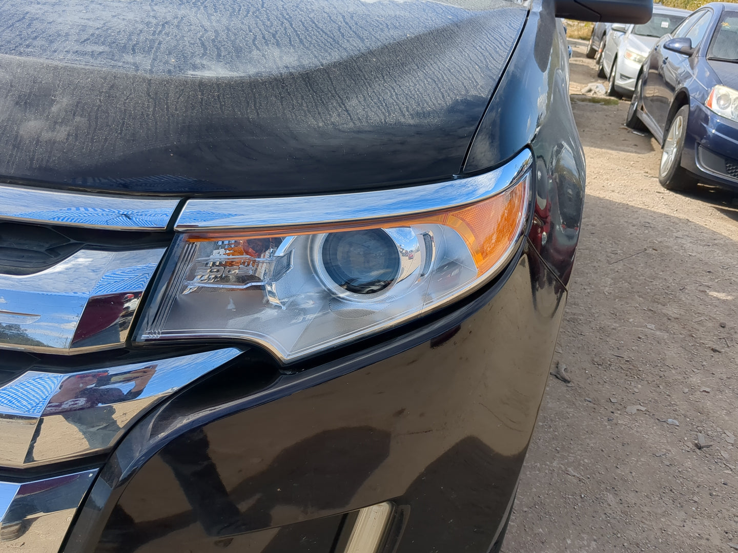 2011-2014 Ford Edge Driver Left Oem Head Light Headlight Lamp - Oemusedautoparts1.com