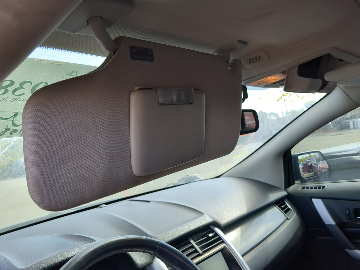 2011-2014 Ford Edge Sun Visor Shade Replacement Driver Left Mirror Fits Fits 2011 2012 2013 2014 OEM Used Auto Parts - Oemus