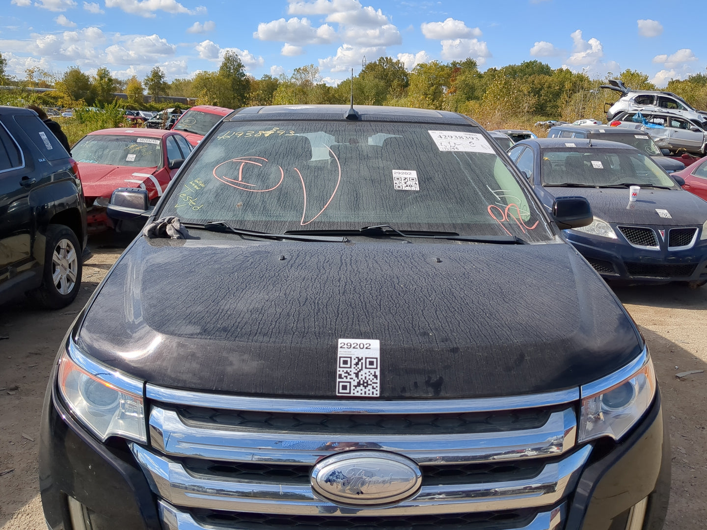 2011-2014 Ford Edge Hood Oem - Oemusedautoparts1.com