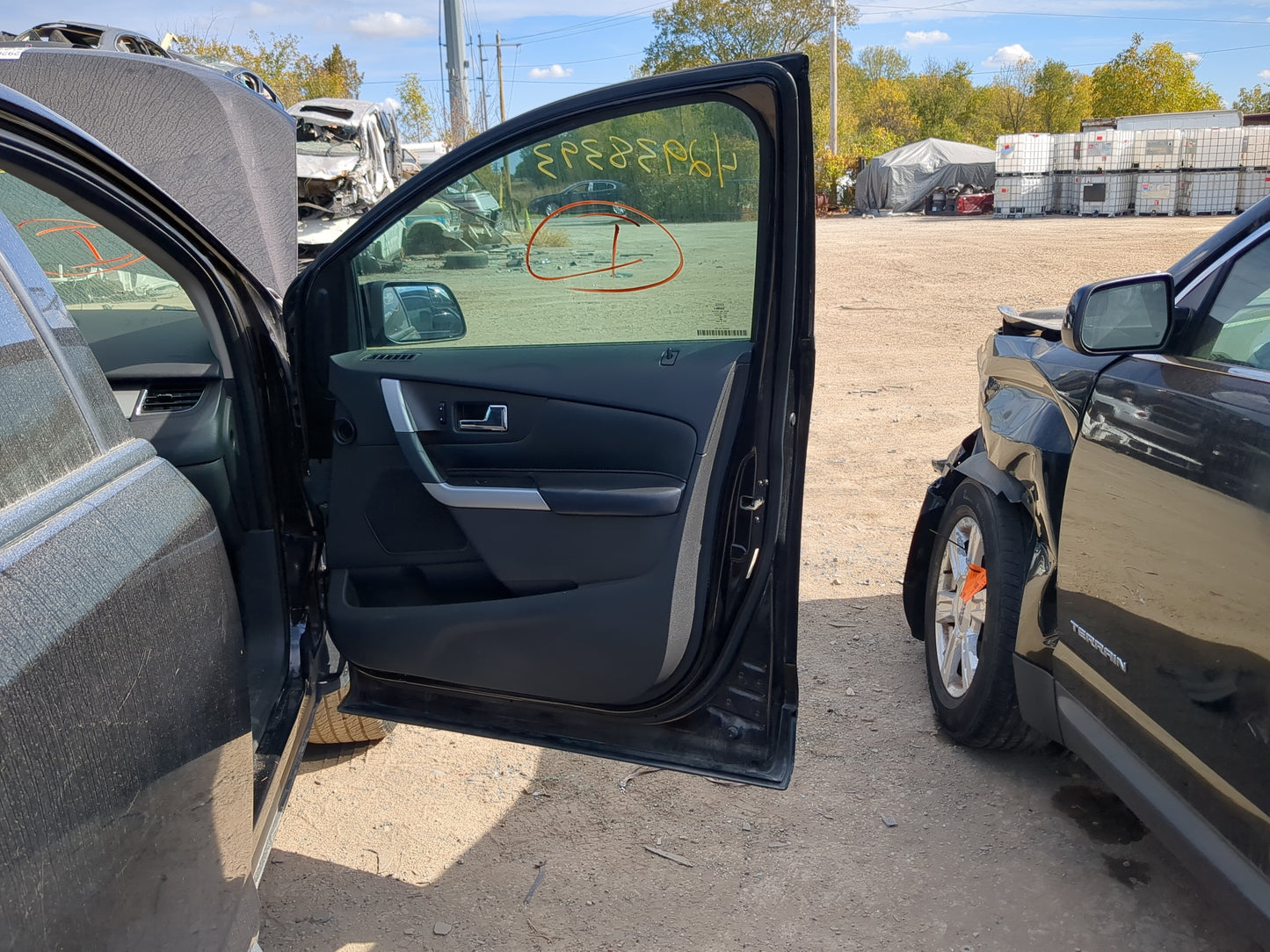 2011-2014 Ford Edge Passenger Front Door Oem - Oemusedautoparts1.com