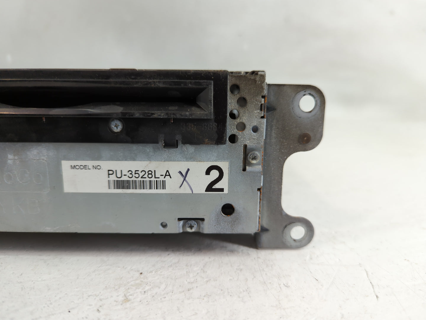 2013-2014 Ford Edge Radio AM FM Cd Player Receiver Replacement P/N:DT4T-19C107-BB Fits Fits 2013 2014 OEM Used Auto Parts - 