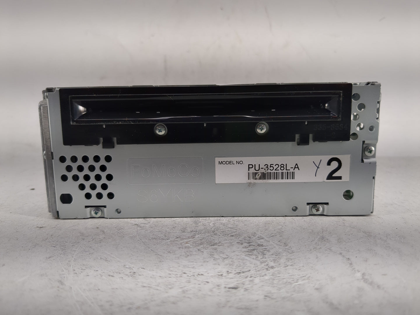 2013-2014 Ford Edge Radio AM FM Cd Player Receiver Replacement P/N:DT4T-19C107-BB Fits Fits 2013 2014 OEM Used Auto Parts - 